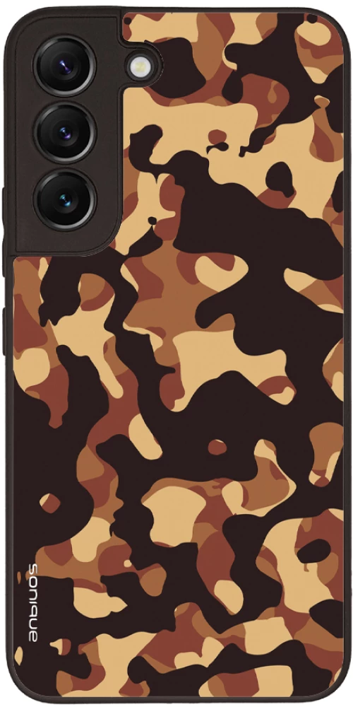 Θήκη Sonique Camouflage Army Series για Samsung Galaxy S22 Καφέ 01