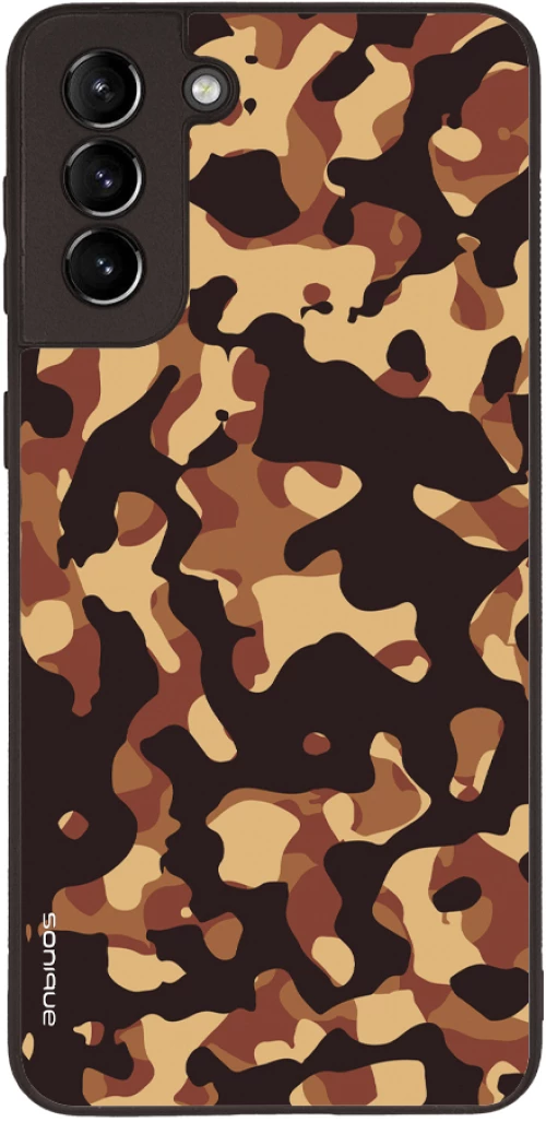 Θήκη Sonique Camouflage Army Series για Samsung Galaxy S21 Plus Καφέ 01