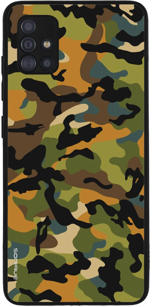 Θήκη Sonique Camouflage Army Series για Samsung Galaxy A51 Πράσινο 01