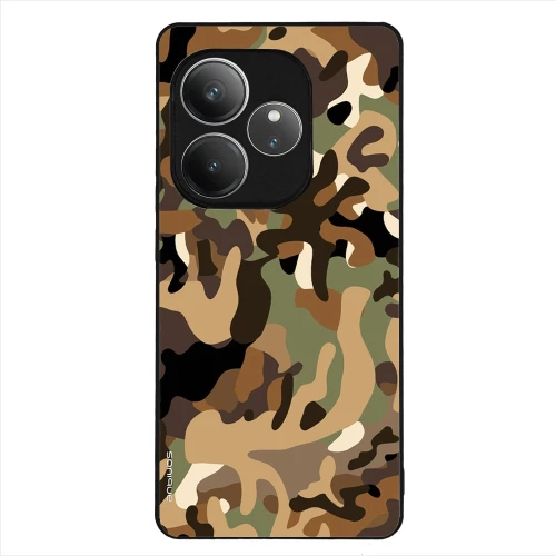 Θήκη Sonique Camouflage Army Series για Realme GT 6 5G / Realme GT 6T 5G Καφέ