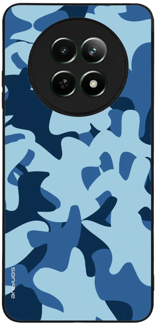 Θήκη Sonique Camouflage Army Series για Realme 12 5G / Realme 12x Μπλε