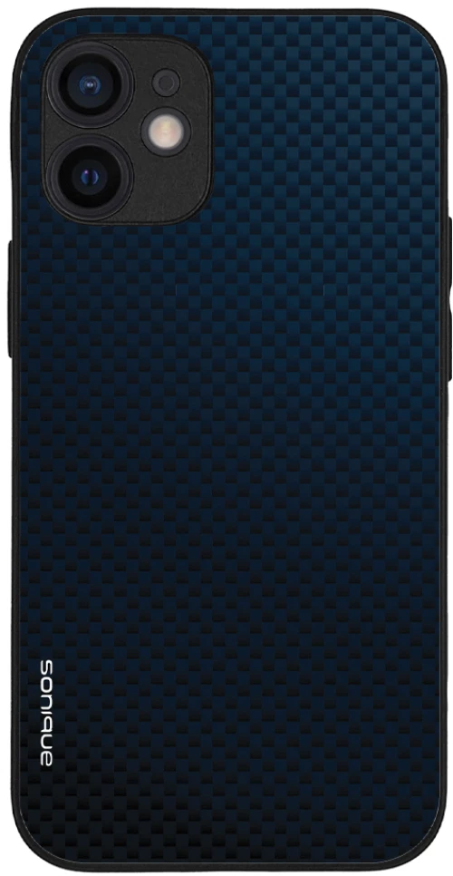 Θήκη Sonique Carbon Series για Apple iPhone 12 mini Μπλε