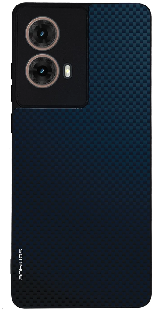 Θήκη Sonique Carbon Series για Motorola Moto G85 5G Μπλε