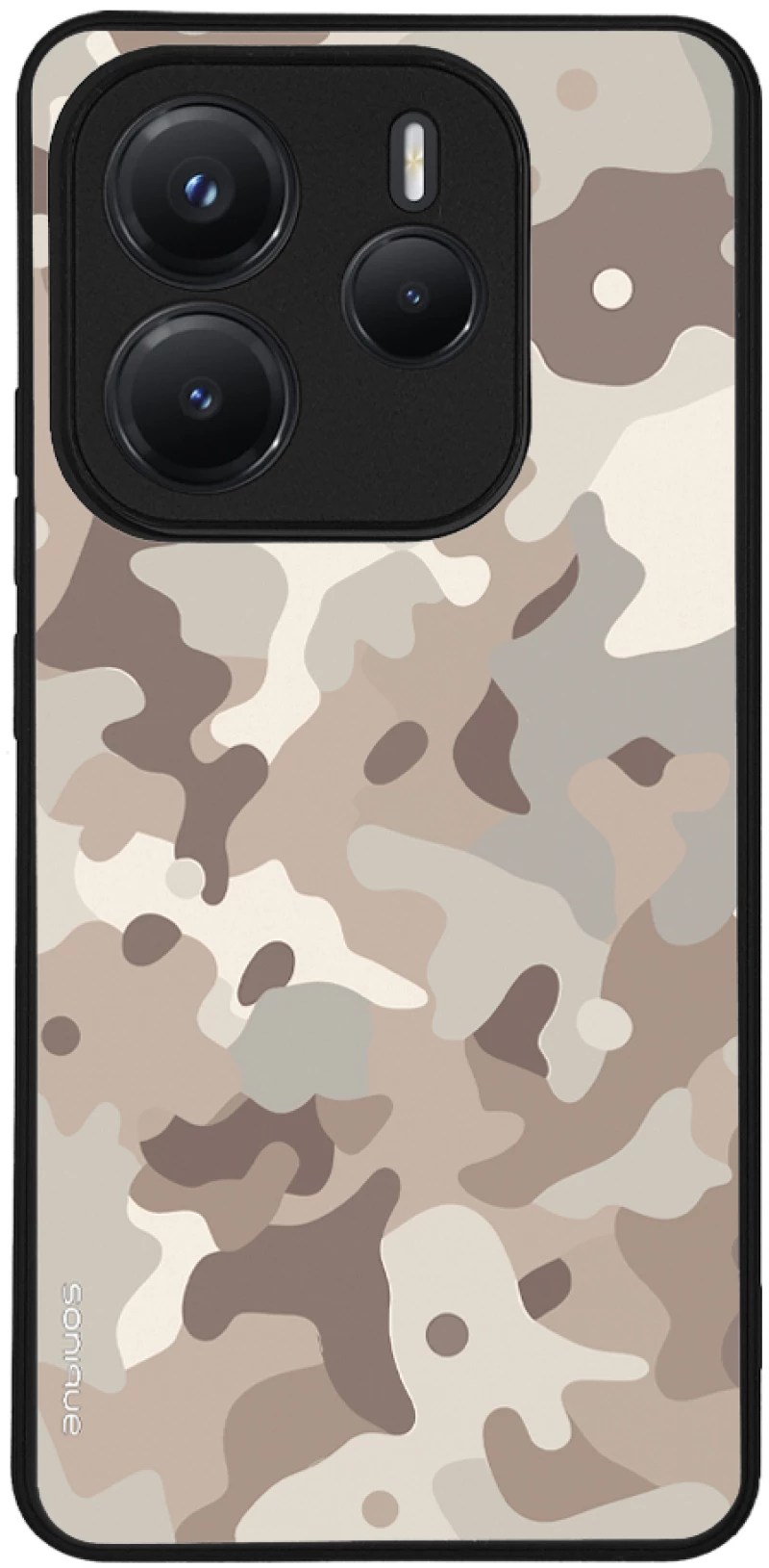 Θήκη Sonique Camouflage Army Series για Xiaomi Redmi Note 14 5G Μπεζ