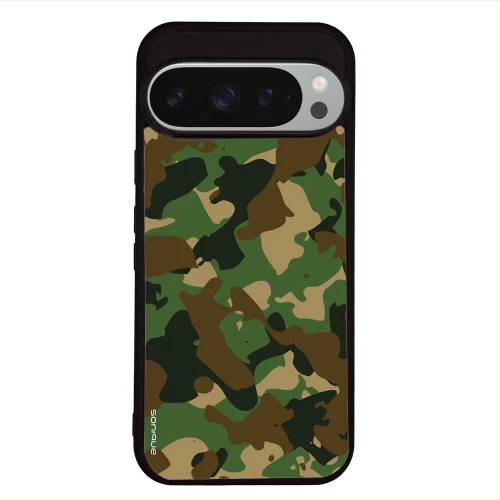Θήκη Sonique Camouflage Army Series για Google Pixel 9 Pro 5G Πράσινο