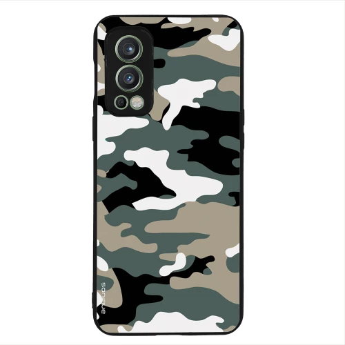 Θήκη Sonique Camouflage Army Series για OnePlus OnePlus Nord 2 5G Χακί
