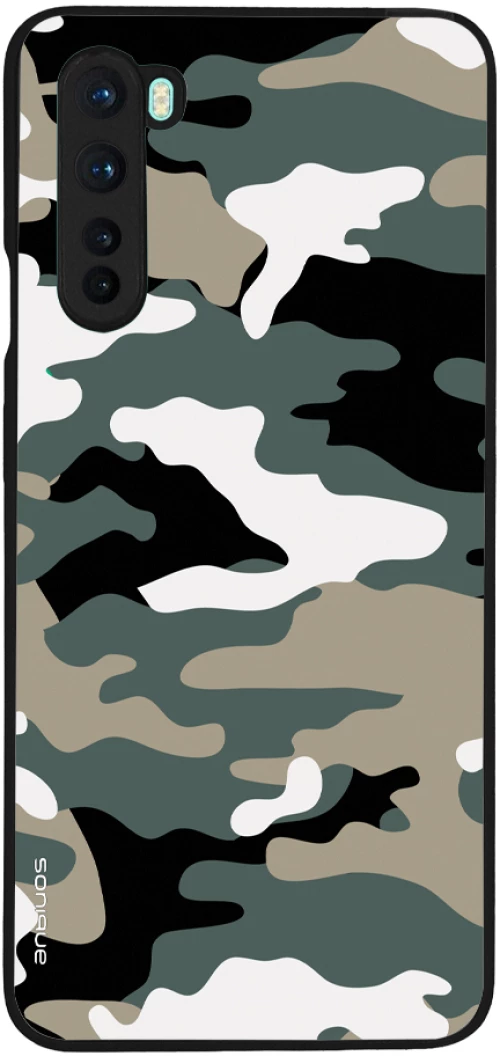 Θήκη Sonique Camouflage Army Series για OnePlus OnePlus Nord Χακί