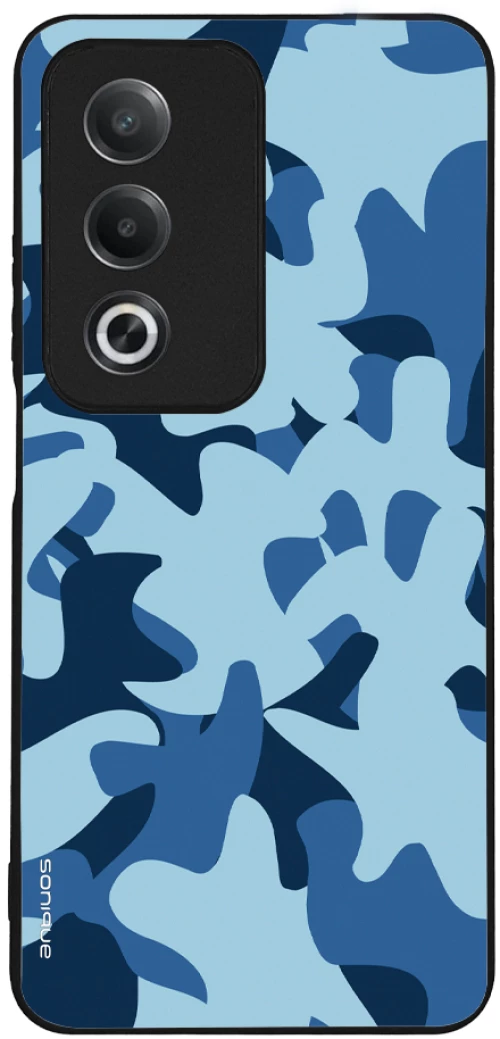 Θήκη Sonique Camouflage Army Series για Oppo A80 5G Μπλε