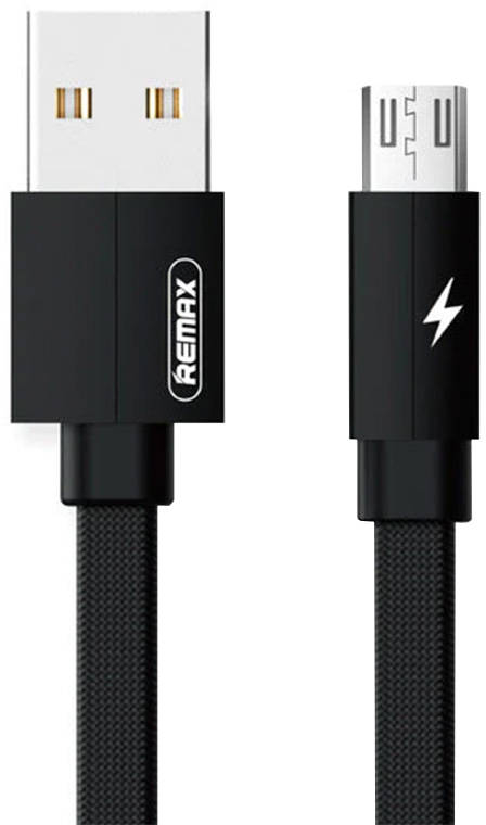 Remax Καλώδιο MicroUSB Kerolla, 2m (Μαύρο)
