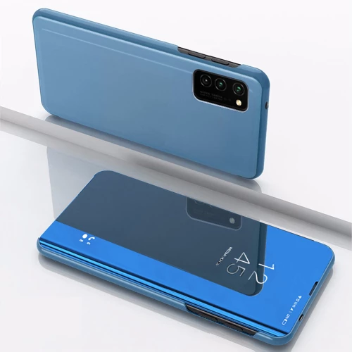 Smart Clear View case for Samsung Galaxy S23 FE blue