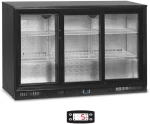 Βιτρίνα συντήρησης 300lt Back Bar με συρόμενες πόρτες TEFCOLD DB300S-3-p