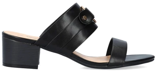 Andres Machado 6033-01 Mule Μαύρο 6cm