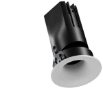 Φωτιστικό Χωνευτό Viokef Alvey 4323100 2700K/4000K/6500K with CCT switch Λευκό Ματ