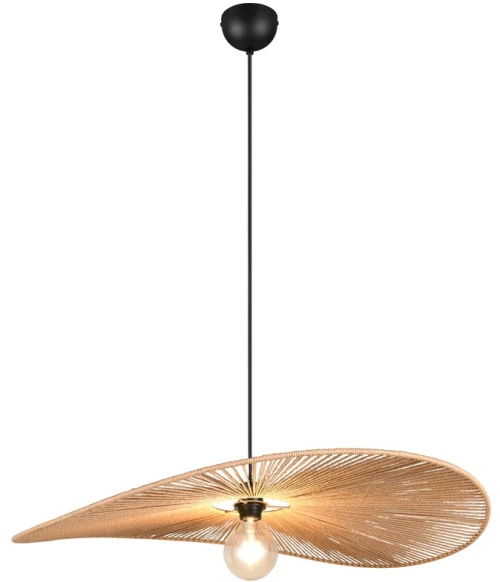 Φωτιστικό Κρεμαστό Reality Lighting -RL LAURINE R36161926 Μαύρο Ματ (Black Mat)