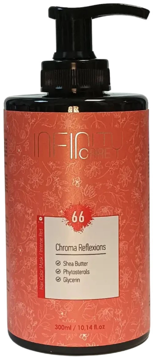 Qure INFINITY CARE Chroma Reflexions 66 INTENSE RED 300ml