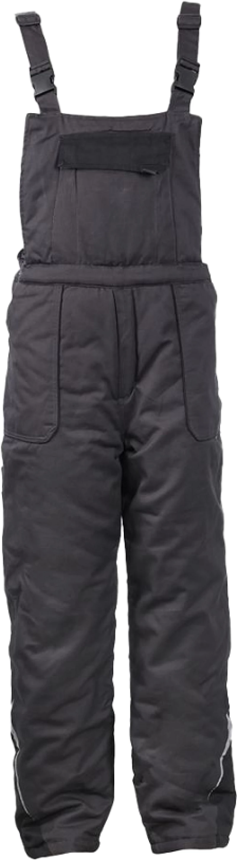 Βαμβακερή Φόρμα Με Τιράντες Ψύχους Γκρι - Kastor Winter Cotton Bib Pants Grey