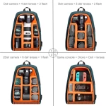 PULUZ® Waterproof Backpack για Κάμερα και Φακούς-Blue (PU5011L)