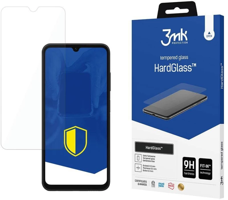 3mk® HardGlass Τζάμι Προστασίας για Galaxy A05s- Black