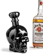 Skull Bottle 750ml- Black