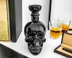Skull Bottle 750ml- Black