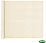 Διαχωριστικό Δίχτυ Περίφραξης 160gr/m² Εκρού 1,50x6m GRASHER Με Κρίκους