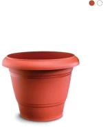 PLASTONA Festone 205 Γλάστρα Στρόγγυλη 31,5lt 45x37cm