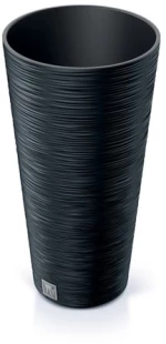 PROSPERPLAST Furu Slim DFRH300 Γλάστρα Στρόγγυλη Ψηλή 27lt - Ø30x57,5Ycm