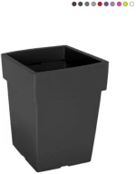 VIOMES Linea 572 Γλάστρα Τετράγωνη 17lt 27x27x34cm