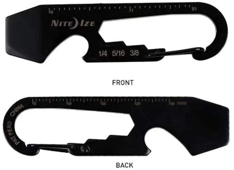 NITE IZE DoohicKey Key-Tool Black NITE IZE