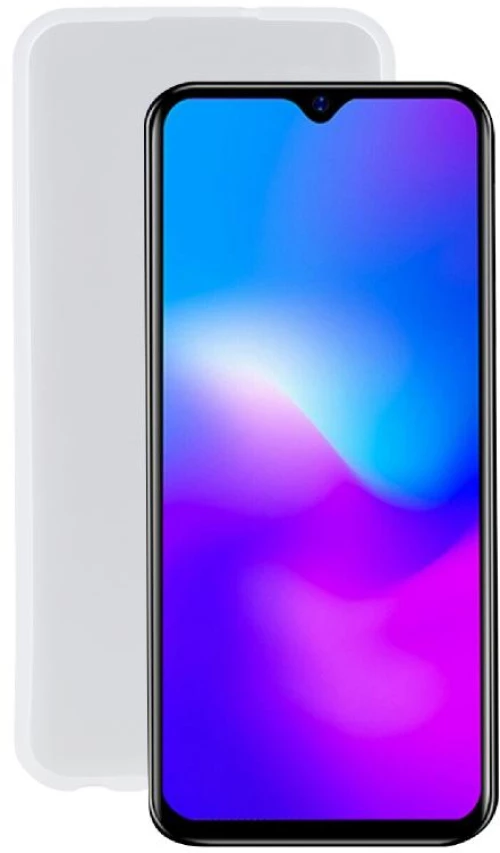 Θήκη τηλεφώνου TPU για το Blackview A60 Pro (Διαφανές λευκό)