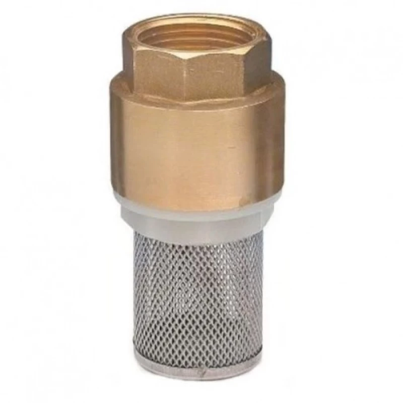Βαλβίδα αντεπιστροφής με ΙΝΟΧ φίλτρο 1/2'' 10 bar
