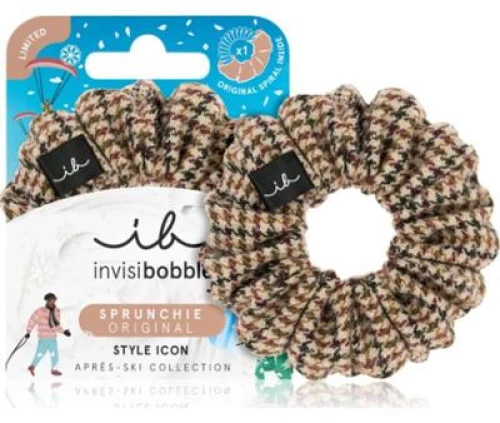 INVISIBOBBLE sprunchie original apres ski jacquard  λαστιχάκι μαλλιών 1τμx