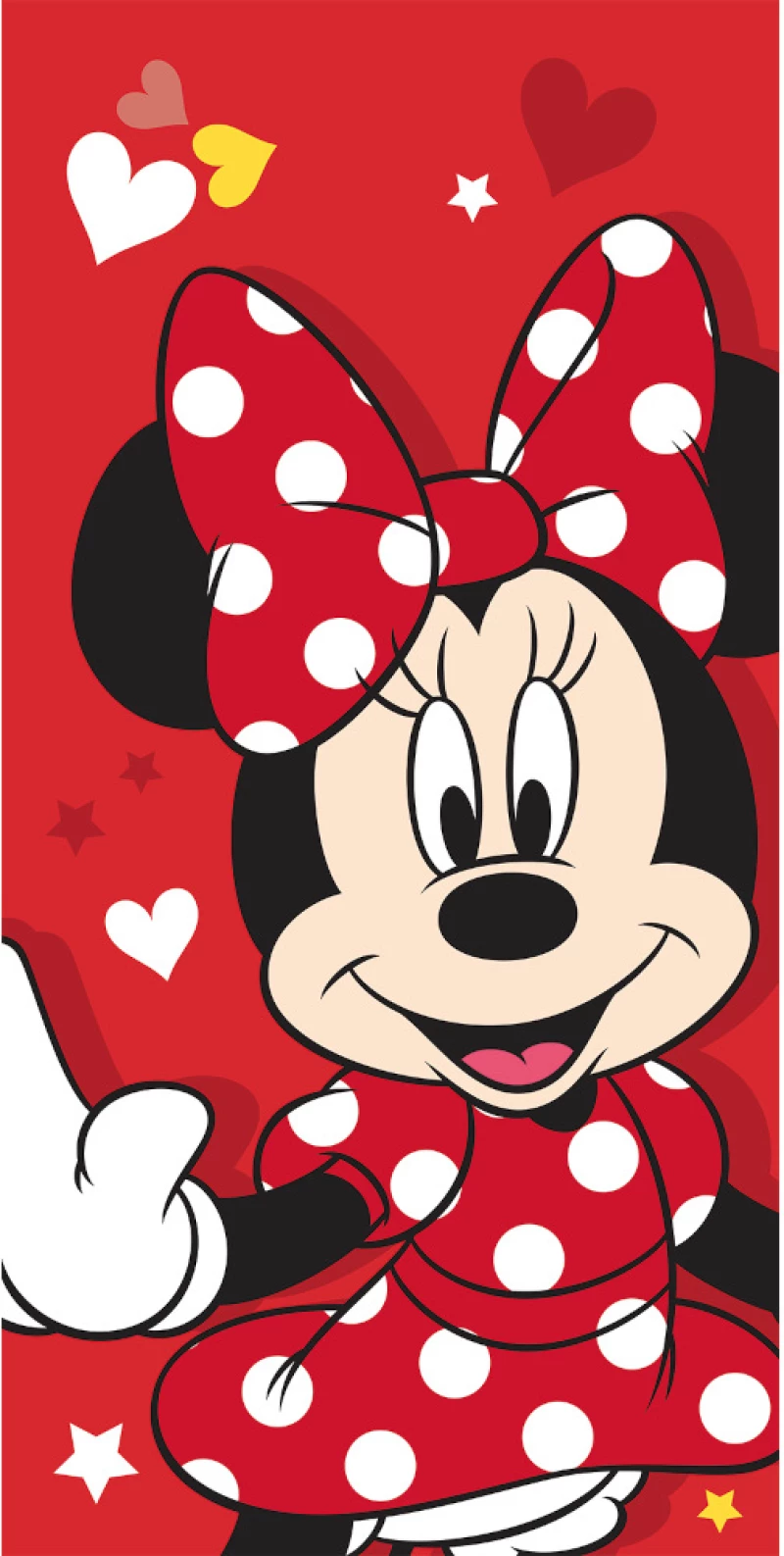 Πετσέτα Θαλάσσης Παιδική Hello Minnie (70x140) βαμβακερή Borea