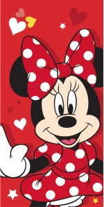 Πετσέτα Θαλάσσης Παιδική Hello Minnie (70x140) βαμβακερή Borea
