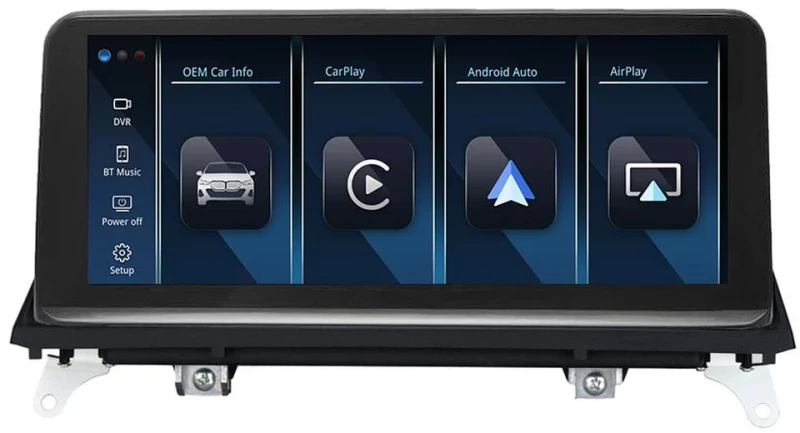 Bizzar BMW X5 & X6 2007-2010 Linux Apple CarPlay | Android Auto screen 10.25″ HD Anti-reflection