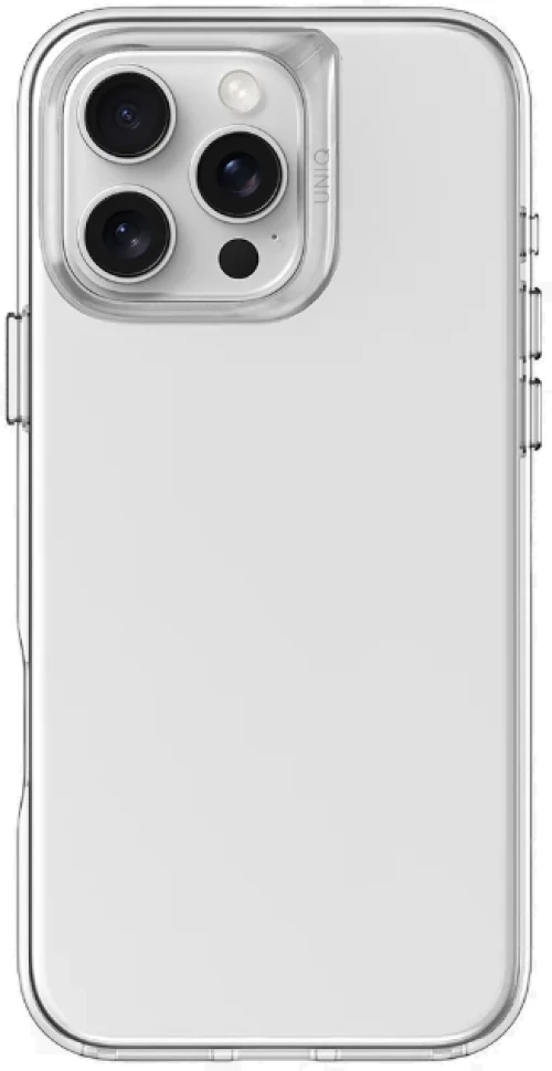 Θήκη Apple iPhone 16 Pro - Uniq AirFender Ανθεκτική Σιλικόνης - Transparent (UNIQ-IP6.3P(2024)-AIRFNUD)