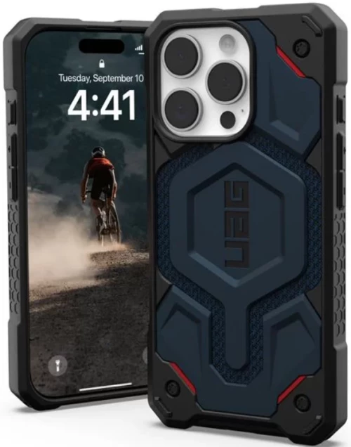 Θήκη Apple iPhone 16 Pro - UAG Monarch Pro Ανθεκτική με MagSafe - Kevlar Mallard (114456113955)
