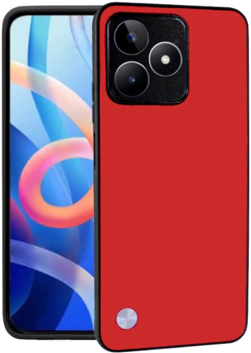 Θήκη Realme C53 / Narzo N53 Bodycell Vegan Cover Σκληρή - Red (5206015076282)
