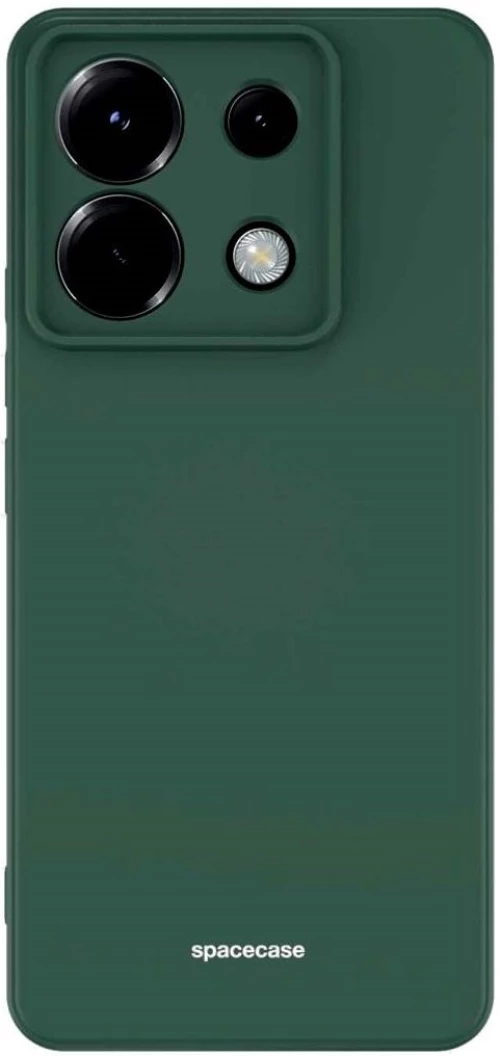 Θήκη Xiaomi Redmi Note 13 Pro 5G / Poco X6 Spacecase Silicone Case Σιλικόνης - Dark Green (5905719107994)