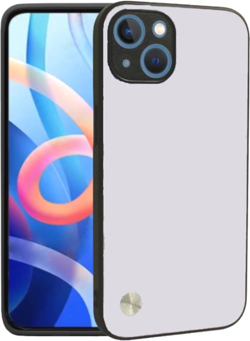 Θήκη iPhone 14 Bodycell Vegan Cover Σκληρή - Light Blue (5206015075742)