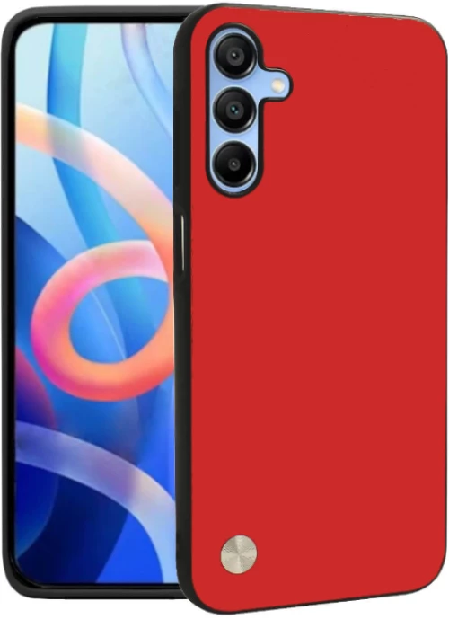 Θήκη Samsung Galaxy A25 Bodycell Vegan Cover Σκληρή - Red (5206015076602)