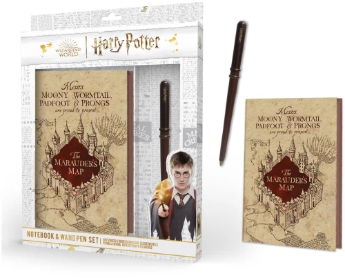 Pyramid: Harry Potter Premium Notebook and Wand pen set (Sr74636)