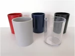 Μολυβοθήκη Πλαστική Στρογγυλή ΓΚΡΙ