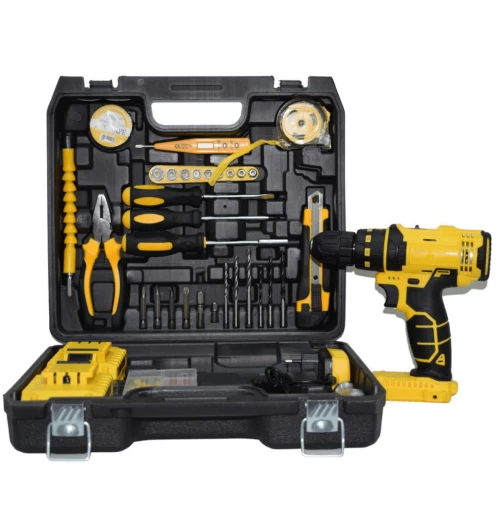 Andowl Επαναφορτιζόμενο Δραπανοκατσάβιδο με 2 μπαταρίες Q-GJ011