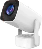 Portable Projector 4K HD με Wi-Fi και Ενσωματωμένο Ηχείο Λευκός