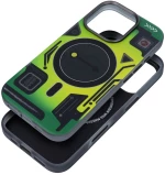 FORCELL F-PROTECT Θήκη πλάτης Military με MagSafe για iPhone 16 Pro Max cyber green
