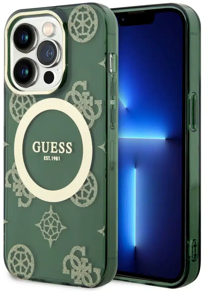 Guess iPhone 15 Pro Back cover case - Gold (GUHMP15LHMPGSA)