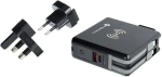Forcell® Power Bank 10000mah 5 σε 1 20W Ασύρματη Φόρτιση USB-A & Type-C - Μαύρο