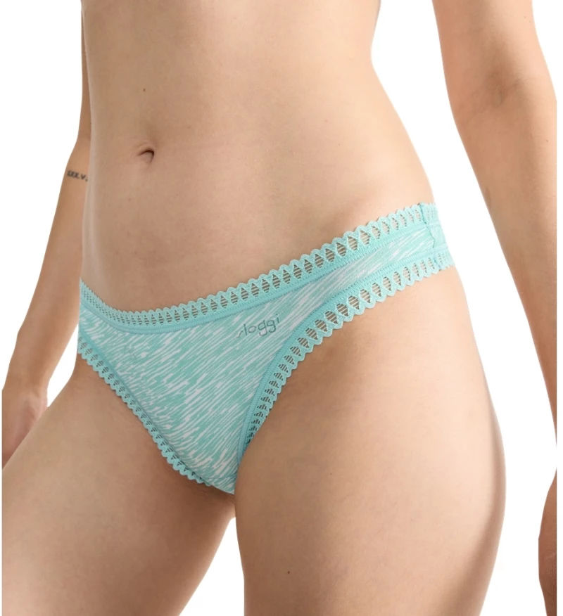 Sloggi Go Crush String Γυναικεία Κυλοτάκια 3ΤΜΧ Βαμβακερά 10219704-V007