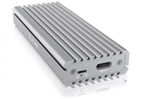 ICY BOX Enclosure NVMe Gen2 Silver